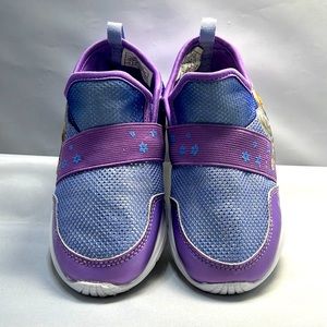 Light up Frozen slip-on sneakers, size 10